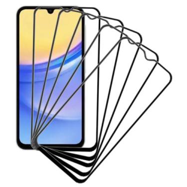 Imagem de 5x Película Vidro Temperado 3d Proteção Para Galaxy A15 M15 - Mustangs