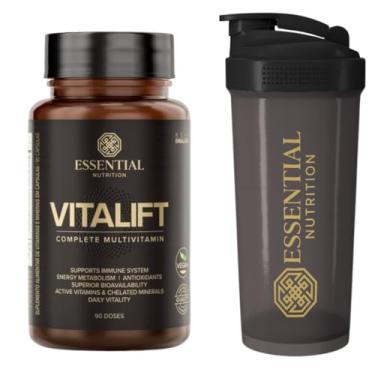 Imagem de Essential Nutrition - Vitalift - 90 doses - Multivitaminico e Multimineral + Coqueteleira