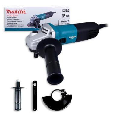 Imagem de Esmerilhadeira Angular Makita M9507B 720W 115mm 127V/220V Rosca 6,4mm 