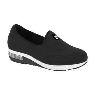 Imagem de Tênis Casual Slip On Detalhe Modare Ultraconforto Preto