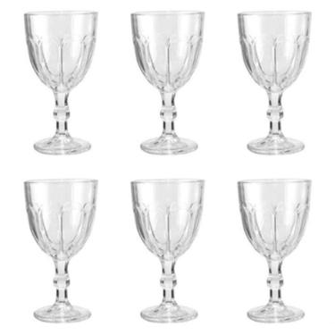 Imagem de Taças Goblet Vidro 310ml - Elegância E Versatilidade - 6 Unidades