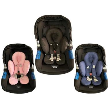 Imagem de Redutor De Bebê Conforto Almofada 100% Algodão Menino Menina (Preto)