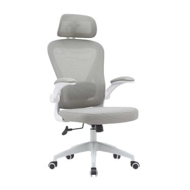 Imagem de Cadeira de Escritório Presidente Giratória Dávila Cinza