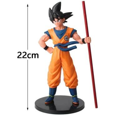 Imagem de Dragon Ball Son Goku Super Saiyan Action Figure Anime modelo DBZ 22cm