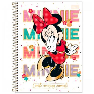 Imagem de Caderno Universitário Minnie Mouse 1 Matéria C/80 Folhas Tilibra