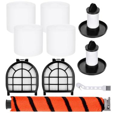 Imagem de Aymthgt Filtro de substituição para aspirador Shark LZ600 LZ601 LZ602 LZ602C APEX UpLight Lift-Away DuoClean, 2 filtros HEPA + 2 filtros pré-motor + 4 filtros de espuma + 1 rolo de escova # XFFLZ600 e