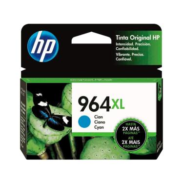 Imagem de Cartucho HP 964XL Ciano - 3JA54AL - Para HP OfficeJet Pro 9010/ 9020