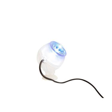 Imagem de Mini Spot De Luz Submerso Em Led Aquários Lagos Fonte Azul