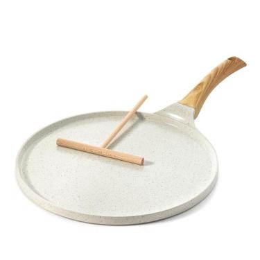 Imagem de Panela de crepe SENSARTE antiaderente de 30 cm com revestimento cerâmi