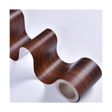 Imagem de TsoLay Adesivo de parede autoadesivo de 10 m, papel de parede com borda de PVC, impermeável, adesivo de borda de papel de parede para casa, escritório, hotel, decoração DIY