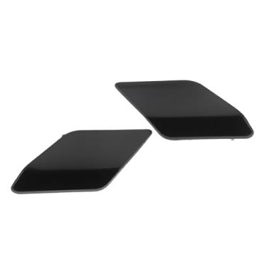 Imagem de Briny River 1 peça tampa do bocal da arruela do farol do para-choque 5K0955109C 5K0955110C compatível com Golf 6