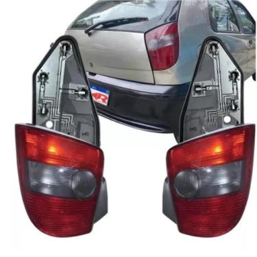 Imagem de Kit Jogo Lanterna Com Circuito Palio 96 97 98 99 00 01 Fume - MR