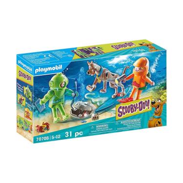 Imagem de Playmobil - Aventura Com O Fantasma Mergulhador - Scooby-Doo! - 70708