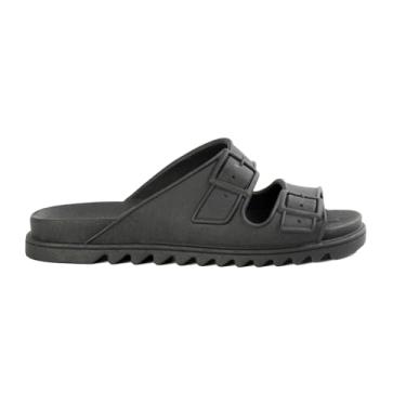 Imagem de Chinelo Papete Feminino Estilo Birken -Fivela (Preto, BR, Adulto, Numérico, 33)