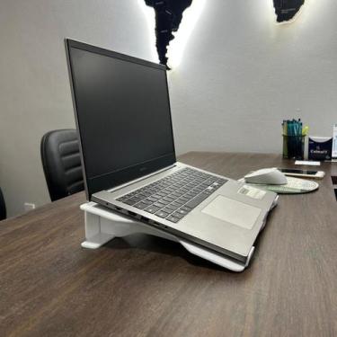 Imagem de Suporte Apoio De Notebook Portátil Home Office Ergonômico Premium Luxo