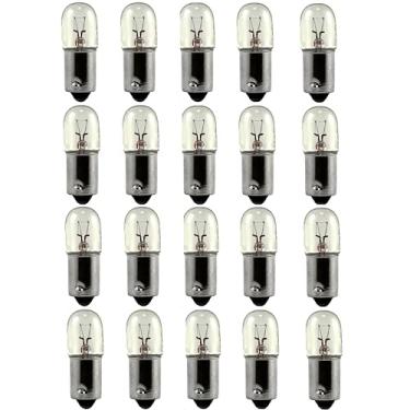 Imagem de OCS Parts BA9s Base Multiuso Lâmpadas Reguláveis | Lâmpadas em Forma de Lâmpada T-3.25 para Máquinas de Pinball e Arcade, Luzes de Placa de Licença, Luzes Domo Interior e Amplificadores de Guitarra