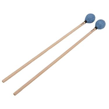 Imagem de Marimba Marimba, Marretas de Percussão, Cabeça Enrolada Em Algodão, para Tocar Instrumentos Musicais, Superfície Lisa, Resistente à Abrasão, para Iniciantes, Profissionais, 1 Par