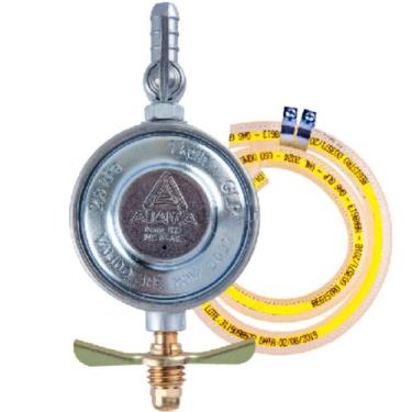 Imagem de Regulador De Gás Doméstico Com Mangueira de 120cm 504/01 BT - 058968 -