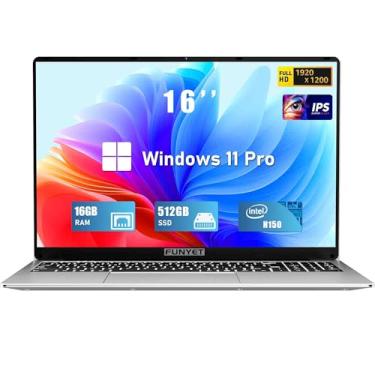 Imagem de FUNYET Laptop Computer, 16 inch Gaming Laptop, Lap Top PC 2025, 16GB RAM 512GB SSD, Intel 13th Gen N150 Processor(up to 3.6GHz), Backlit Keyboard, FHD 1920 * 1200, for Students and Business, WiFi 5