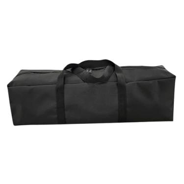 Imagem de Fenteer Bolsa de armazenamento para equipamentos de camping com zíper, bolsa para vara de barraca, de bagagem para cadeira dobrável, esteira de dormir, 100x25x25 Cm