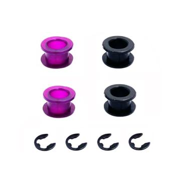 Imagem de Kit de reparo de bucha de cabo de câmbio de 4 peças, buchas de cabo de câmbio com clipes compatíveis com Saturn Jeep Chevy Pontiac substitui 33820-02370 33835-08010