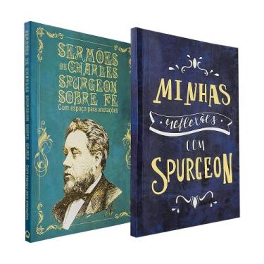 Imagem de Kit 2 Livros Sermões de Charles Spurgeon sobre Fé e Caderno Minhas Ref