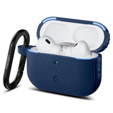 Imagem de Spigen Capa para AirPods Pro 3, Vault compatível com AirPods Pro 3ª geração (2025), ímãs de bloqueio seguro embutidos - azul marinho