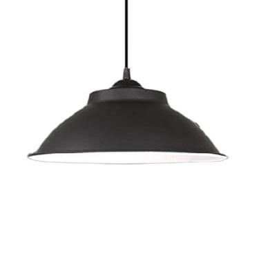 Imagem de CHENKUI Luminária pendente vintage Macaron Abajur industrial teto LED restaurante lustres iluminação sombra colorida loft, E27 luminárias de cabeça única cozinha cafeteria sala de jantar iluminação