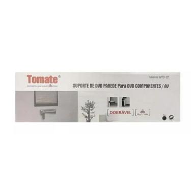 Imagem de Suporte de Parede Dobrável para DVD e Blu-Ray Tomate MTD-22