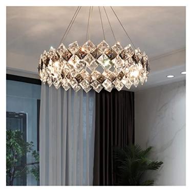 Imagem de Candeeiros, candeeiro, candeeiro de lustre de luxo para sala de estar, candeeiro de lustre de design criativo pós-moderno, candeeiro de rede vermelho para restaurante, quarto, corredor, a