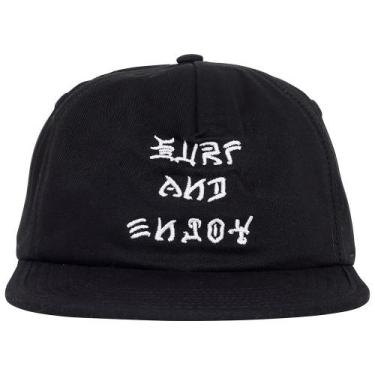 Imagem de Boné Hurley Aba Reta Enjoy SM26 Preto, Preto, Único