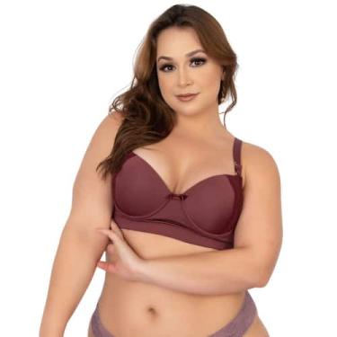Imagem de Sutiã Bojo Alça Reforçado Microfibra WLS Modas Básico Confortavel Moda