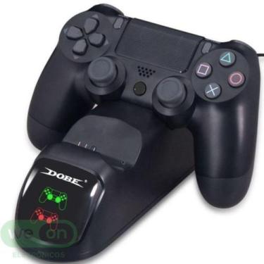 Imagem de Doca de carregamento dupla Dobe p/ P-4 Slim Pro Controle sem Fio - Pre