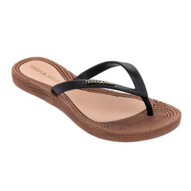 Imagem de Chinelo terra e água original confortável leve macio, Preto, 37