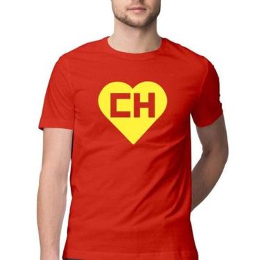 Imagem de Camiseta Masculina Chapolin Colorado - Original Uniformes, EG, Vermelh