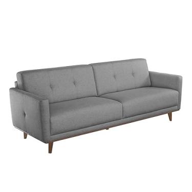 Imagem de Sofá 3 Lugares Di Cavalcanti Cinza 160 cm