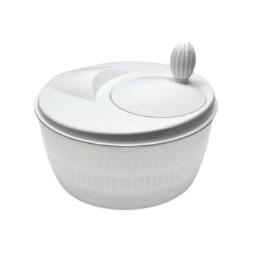 Imagem de Centrífuga Manual Seca Saladas Verduras 4 Litros(Branco)