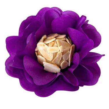 Imagem de 50 Forminhas Flor Doces Finos Super Volume Tons de Lilás (uva)