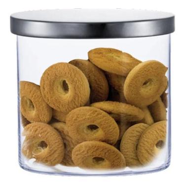 Imagem de 2X Pote Hermético P, Porta Mantimento Ruvolo, 675Ml