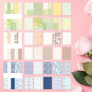 Imagem de Conjunto de papel decorativo com 150 peças de materiais de papelaria de padrão sortido para álbum de fotos, diário, scrapbooks, faça você mesmo, artesanato - I