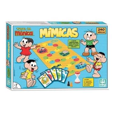 Imagem de Jogo Educativo Mimicas Turma Da Mônica Divertido P/ Crianças - NIG
