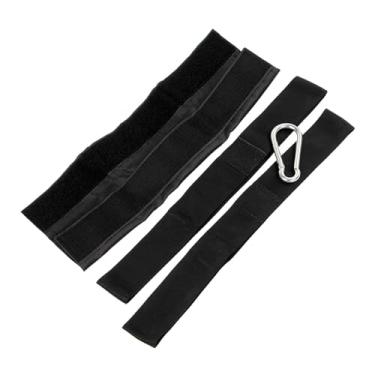 Imagem de RNXRZANK Kit de Corda de Batalha com Mosquetão, Prático E Fácil de Usar, com Capa de Tecido. Acessórios para Corda de Batalha para Exercícios em Casa E Na Acad