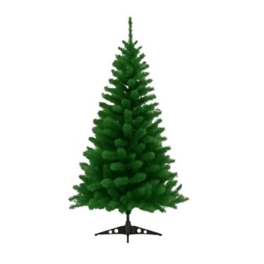 Imagem de Árvore De Natal 1,20cm Pinheiro Luxo 300 Galhos Cheia Resistente Pinheiro De Natal Tradicional Verde Premium