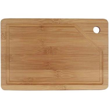Imagem de TABUA DE CARNE CHURRASCO RETANGULAR 30x20cm BAMBOO MOR