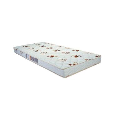 Imagem de Colchão Solteiro Espuma D23 Roland Garros Floral (78x188x14) Luckspuma