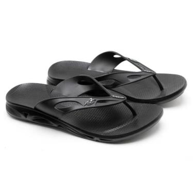 Imagem de Chinelo Alcalay Anatômico Ortopédico Anti-stress Original, 39, Preto