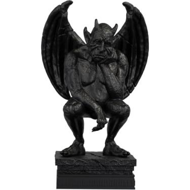 Imagem de Estátua Gárgula - Versão 2 (Cor Aurum Noctis)