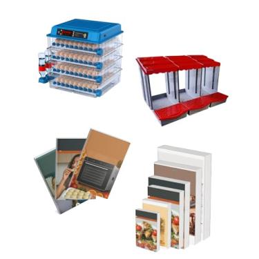 Imagem de Cresco, Chocadeira Automatica Bateria 12v 256 Ovos 220V + Ninho + E-books