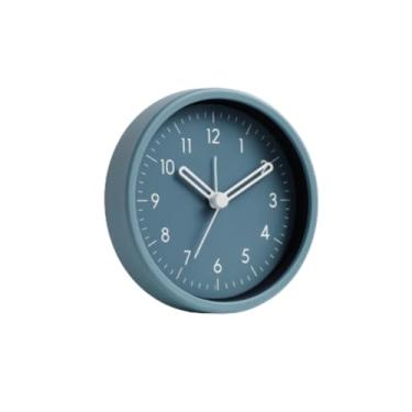 Imagem de Relógio Despertador Cabeceira Analógico, Design Minimalista, Portátil, para Decoração de Casa e Escritório
