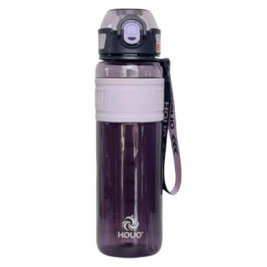 Imagem de Chaleira esportiva 750/1000 ml, linda alça portátil, garrafa de água esportiva de 1 litro, jarros de fitness portáteis (roxo 750 ml)